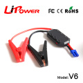 high capacity 12000mAh 12v lithium ion battery FCC, CE-EMC/SGS/ITS Certification mini car jump starter with battery cable